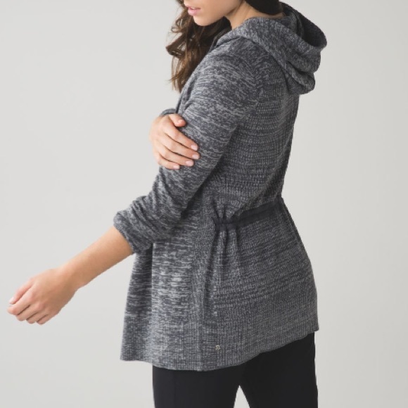 lululemon athletica Sweaters - Like New Lululemon Peace Of Mind Wrap Sweater
Heathered Dark Slate Silver Spoon